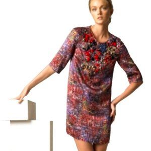 3.1 Phillip Lim Jeweled Digital Print Dress (8)
